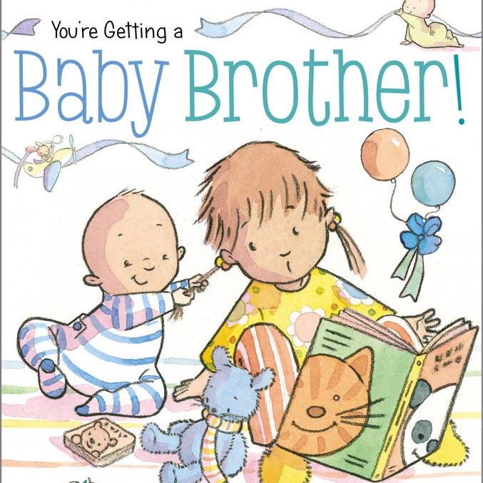You're Getting a Baby Brother Board Book - Baby Dill