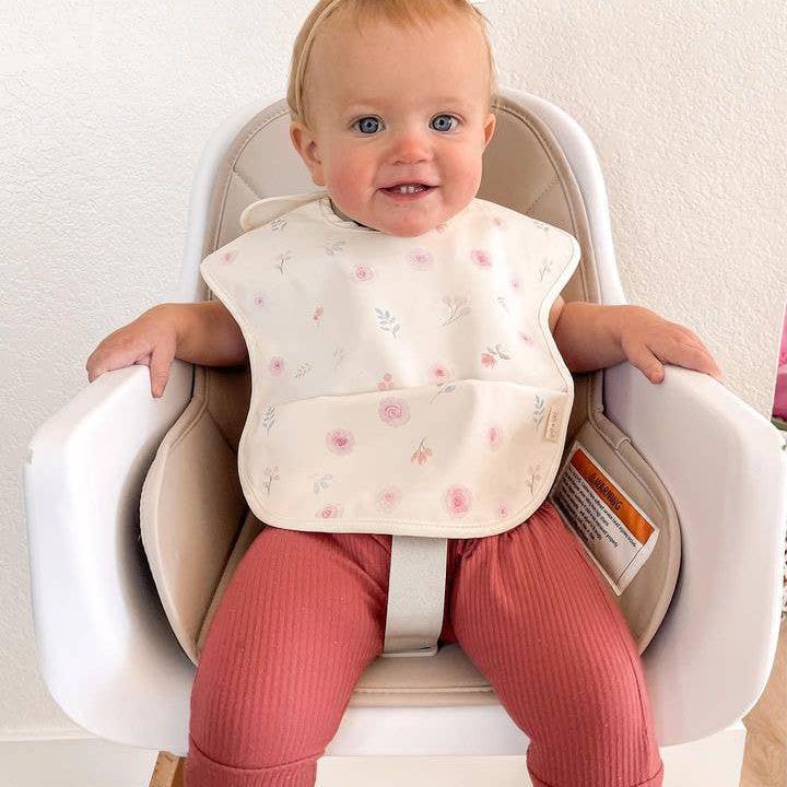 Smock Bib for Baby (2-pc) Short Sleeve