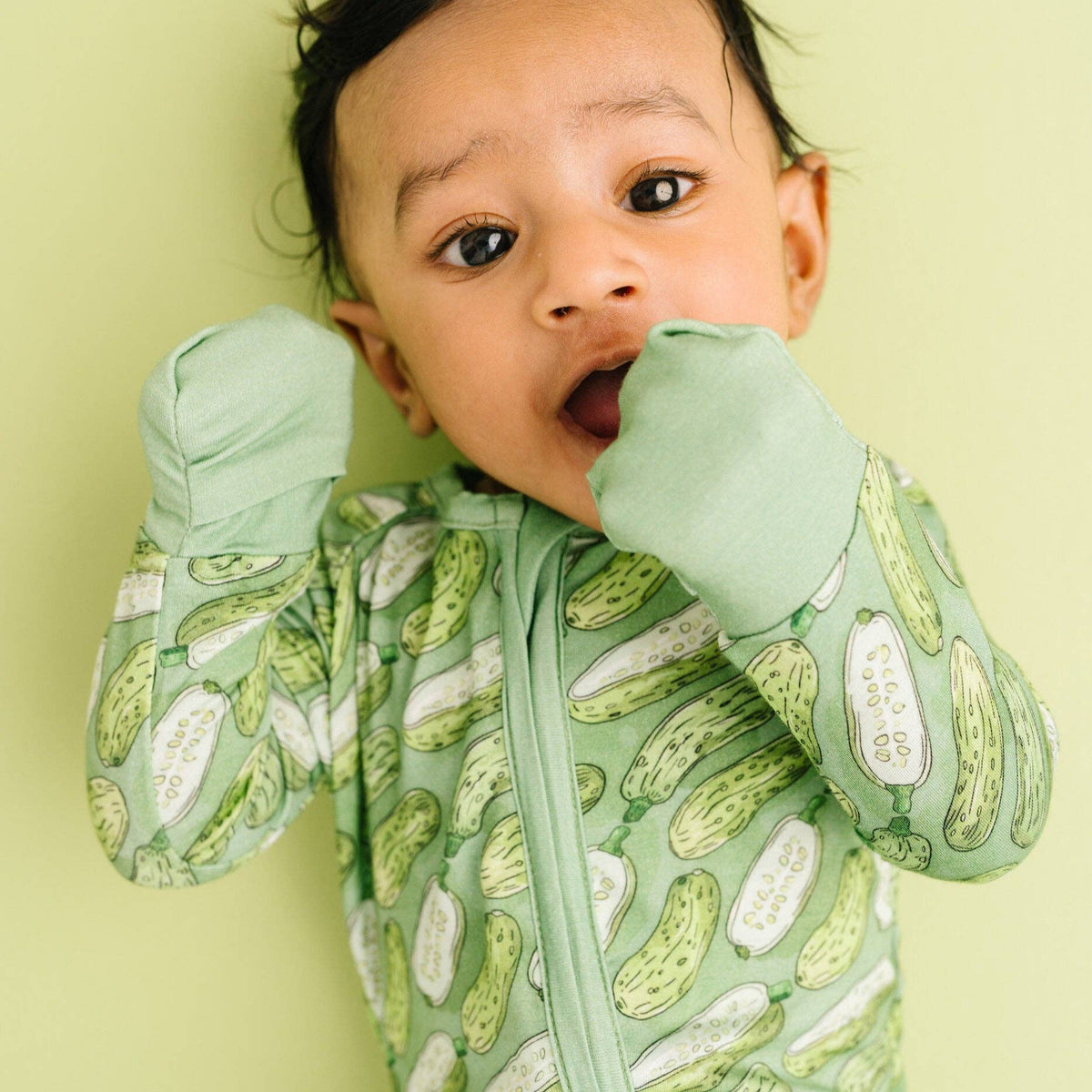 Pickle Bamboo Sleeper - Baby Dill