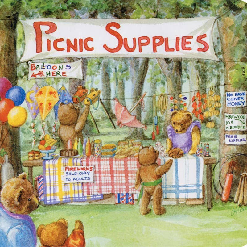 Teddy Bears&#39; Picnic Board Book - Baby Dill