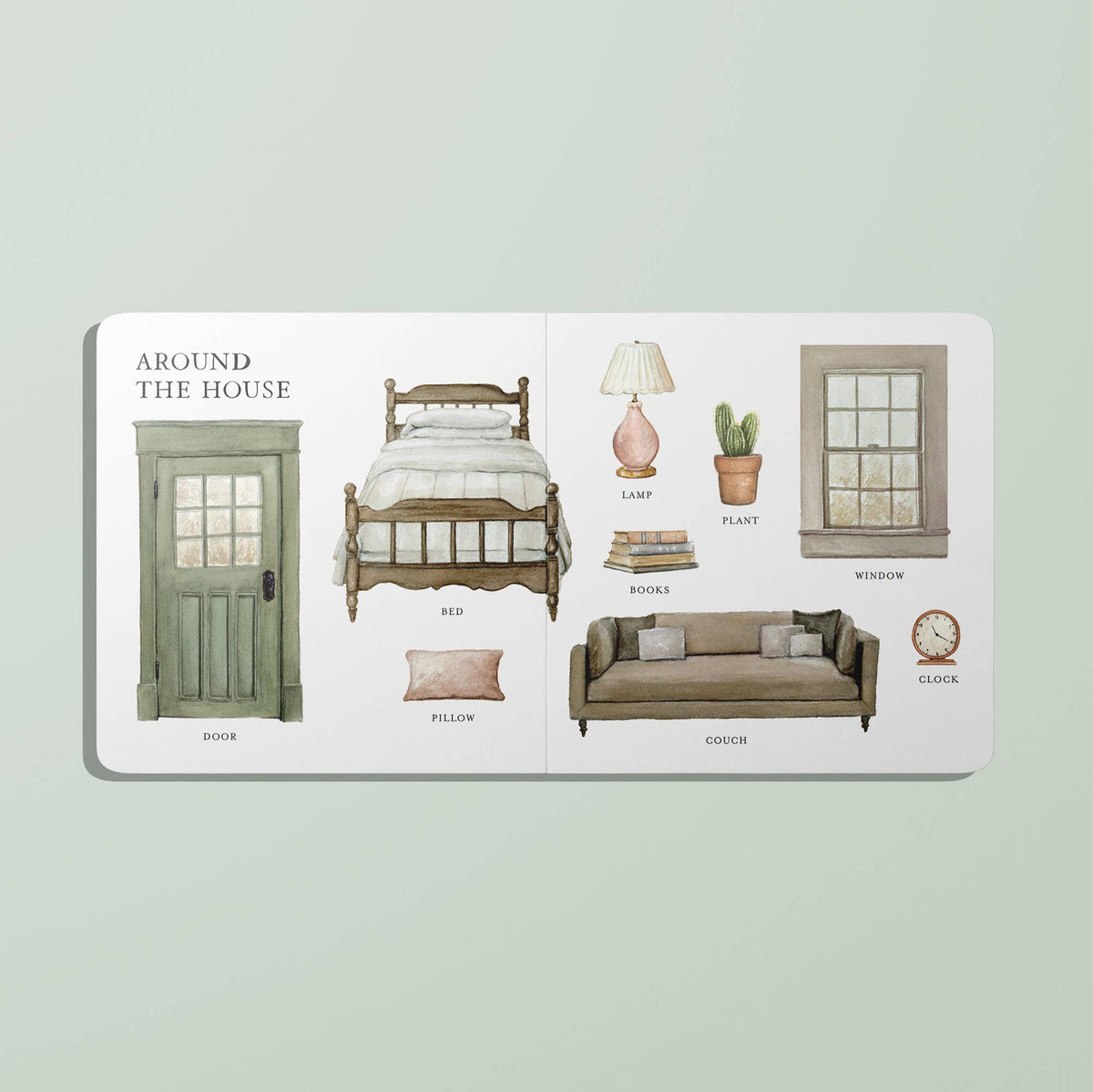 Our Big Boardbook of First Words - Baby Dill