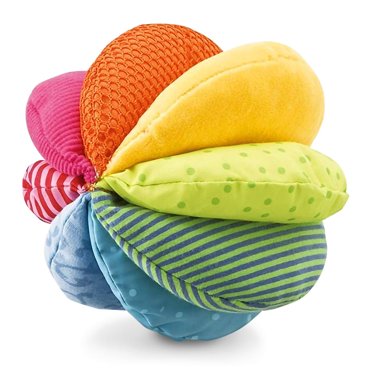 Rainbow Fabric Baby Ball - Baby Dill