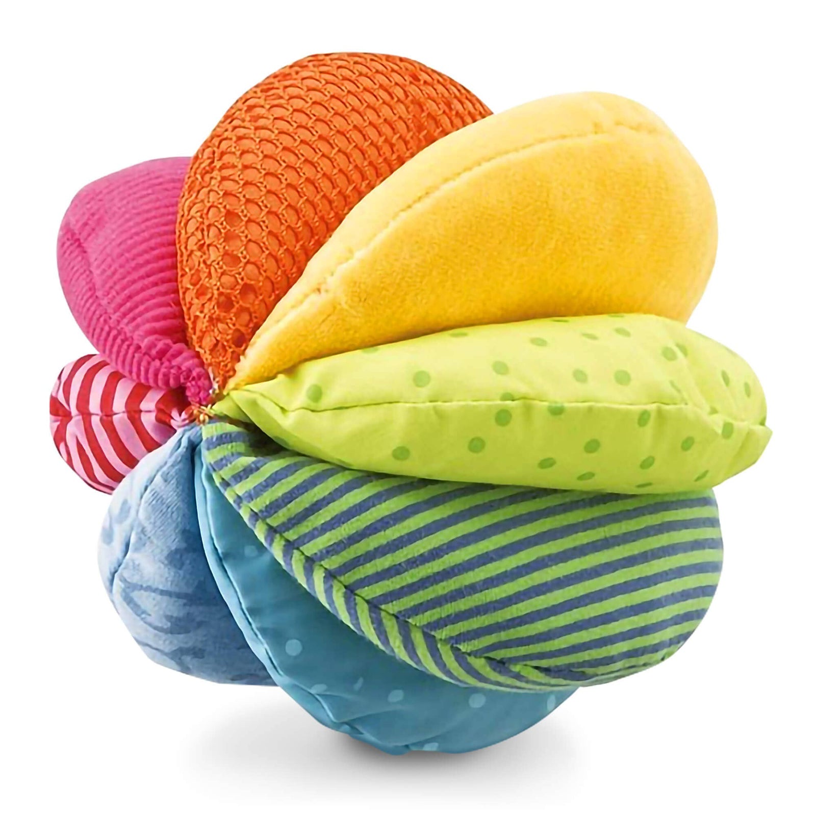 Rainbow Fabric Baby Ball - Baby Dill