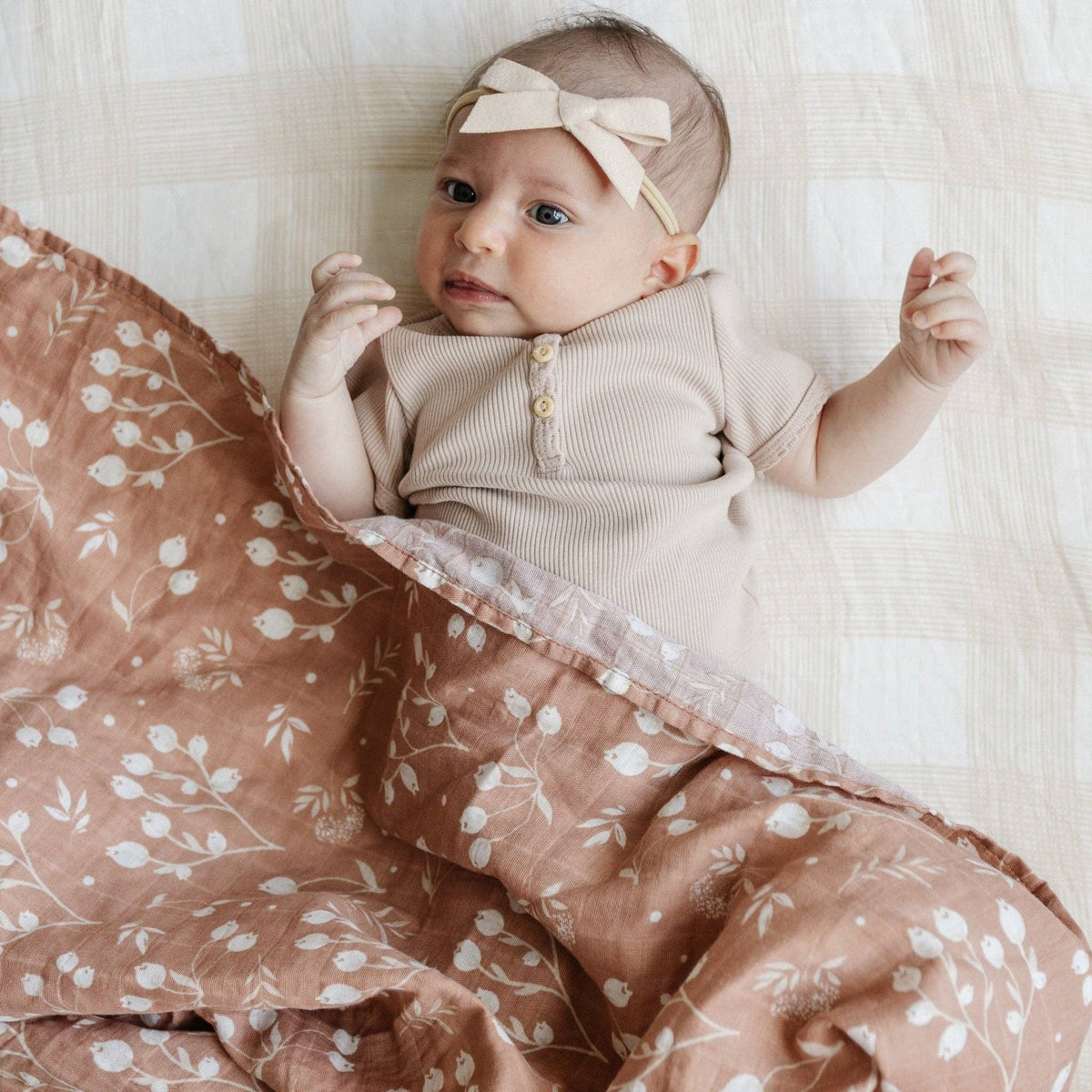 Cotton/Muslin Swaddles - 2 pack