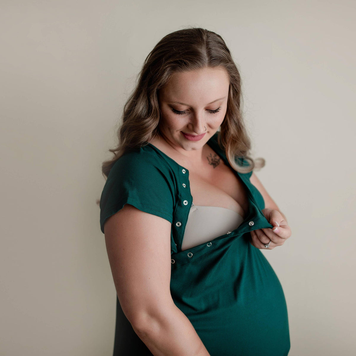 Maternity Mommy Labor and Delivery/ Nursing Gown
