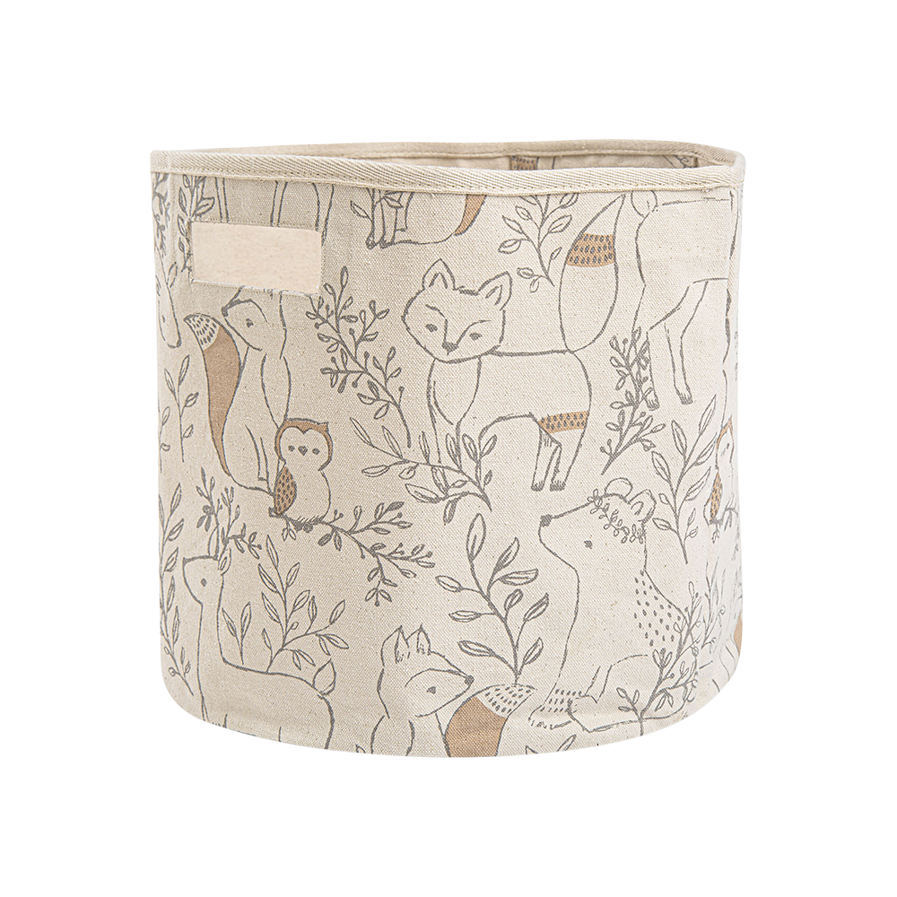 Ezra Storage Bin Woodland - Baby Dill