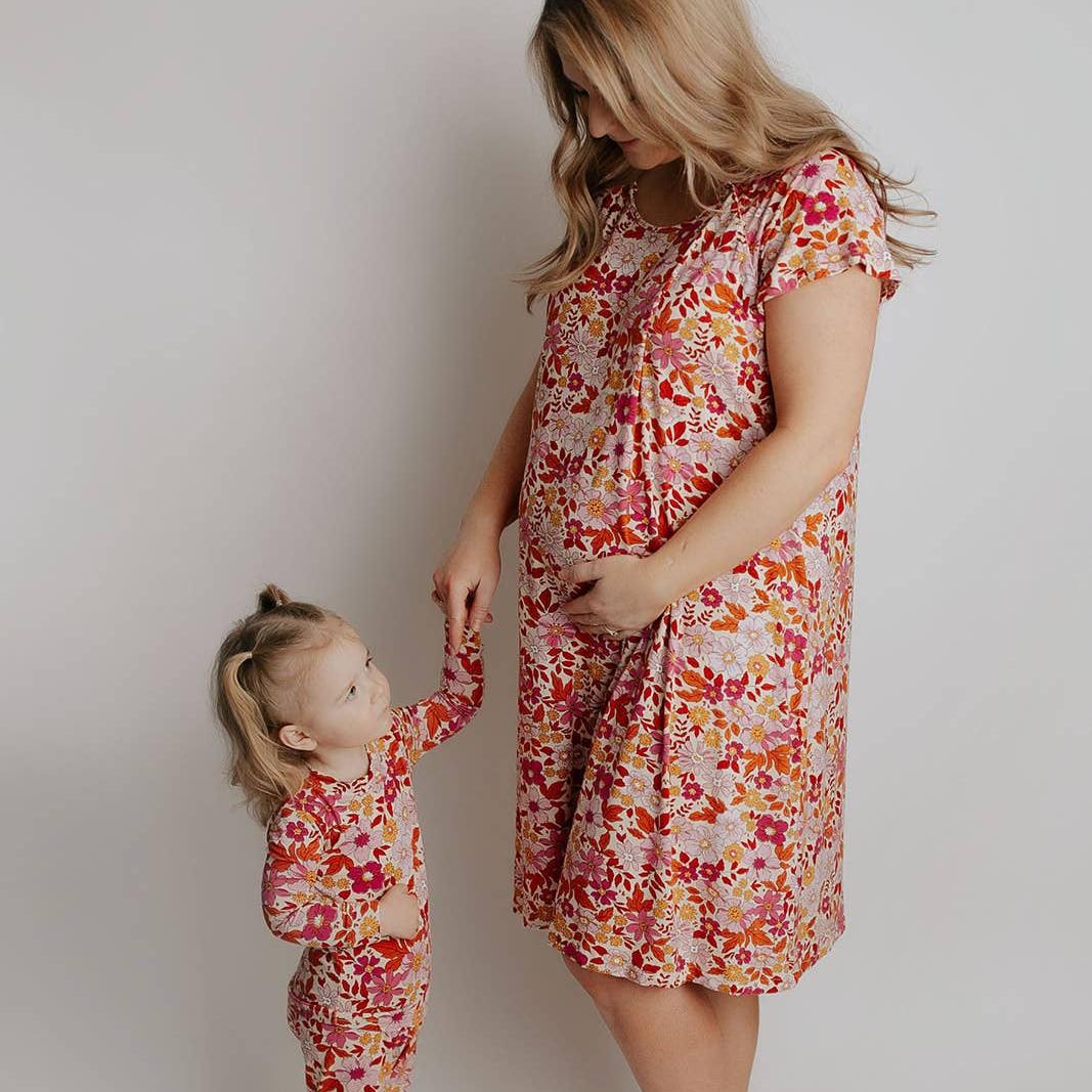Maternity Mommy Labor and Delivery/ Nursing Gown