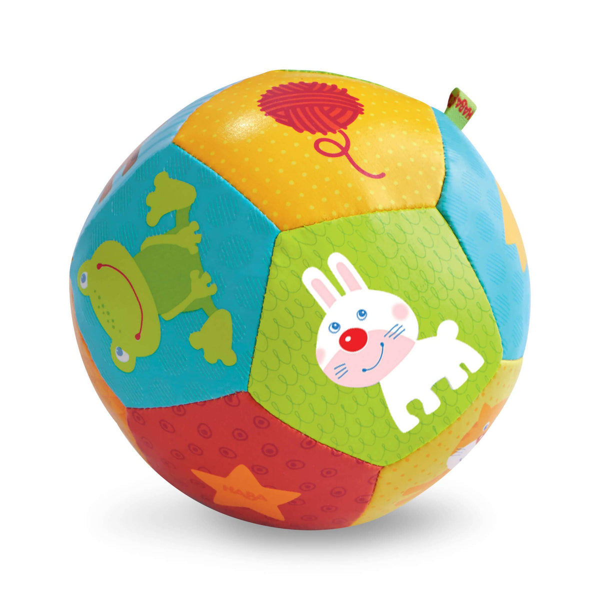 4 1/2" Soft Baby Ball Animal Friends