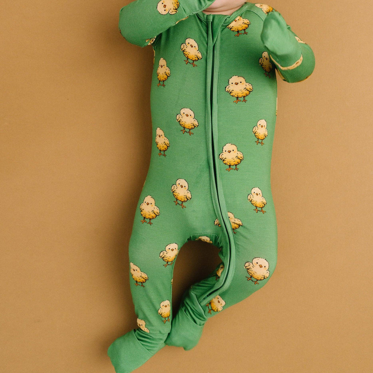 Little One Shop - Spring Chicks Bamboo Sleeper - Baby Dill