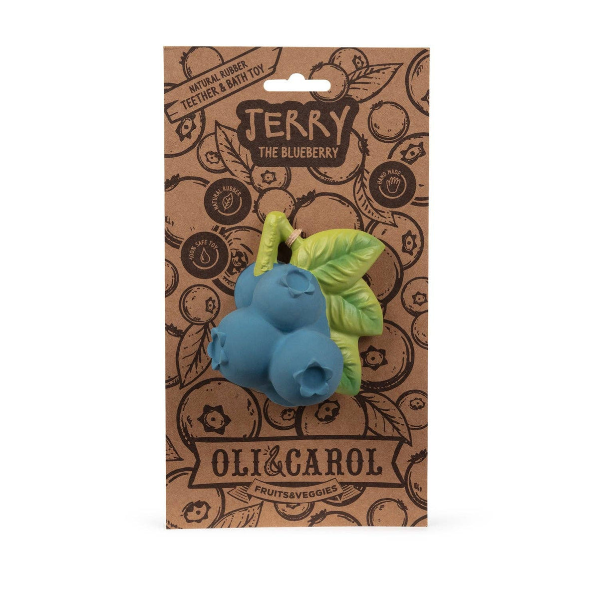 Jerry the Blueberry Organic Teether