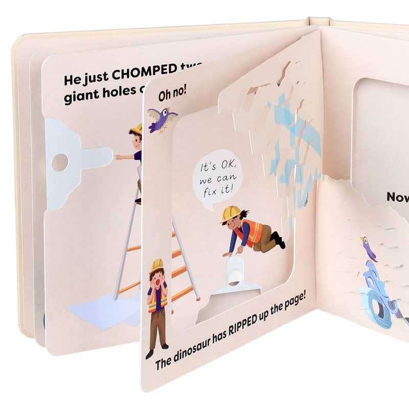 Fix This Book: A Dinosaur Broke It! Board Book