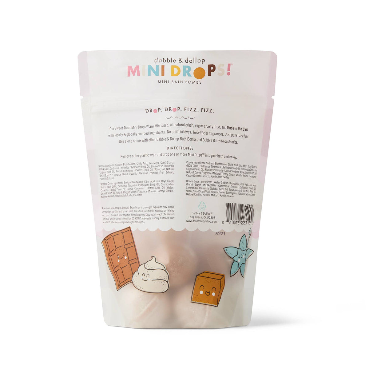 Mini Drops® Bath Bombs - Sweet Treat - Baby Dill