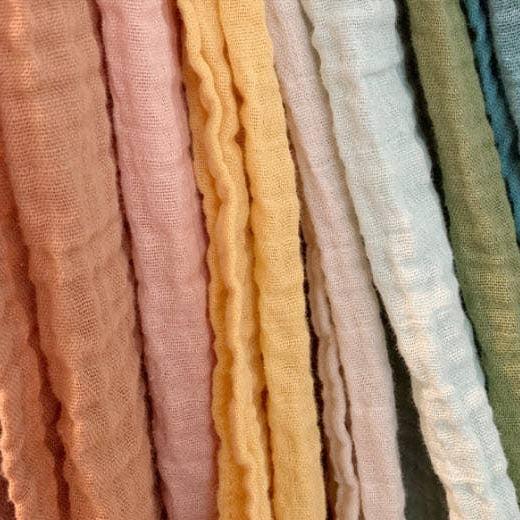 Muslin Swaddles, Set of 3, Watercolor Sunny Days