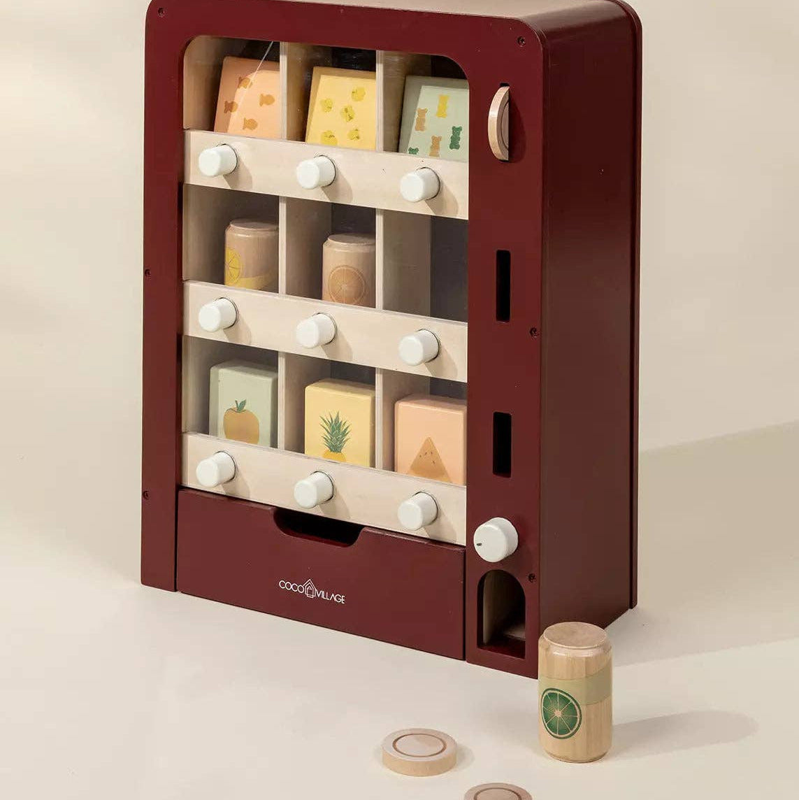 Coco Village - Wooden Play Vending Machine - Baby Dill