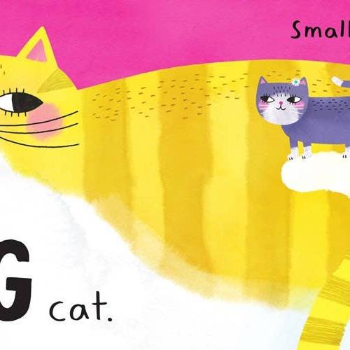 Hi, Cat. Bye, Cat Board Book - Baby Dill