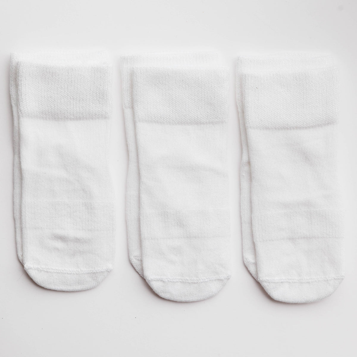 Cloud - White Non-Slip Silicone Grip Baby Socks / Kids Socks