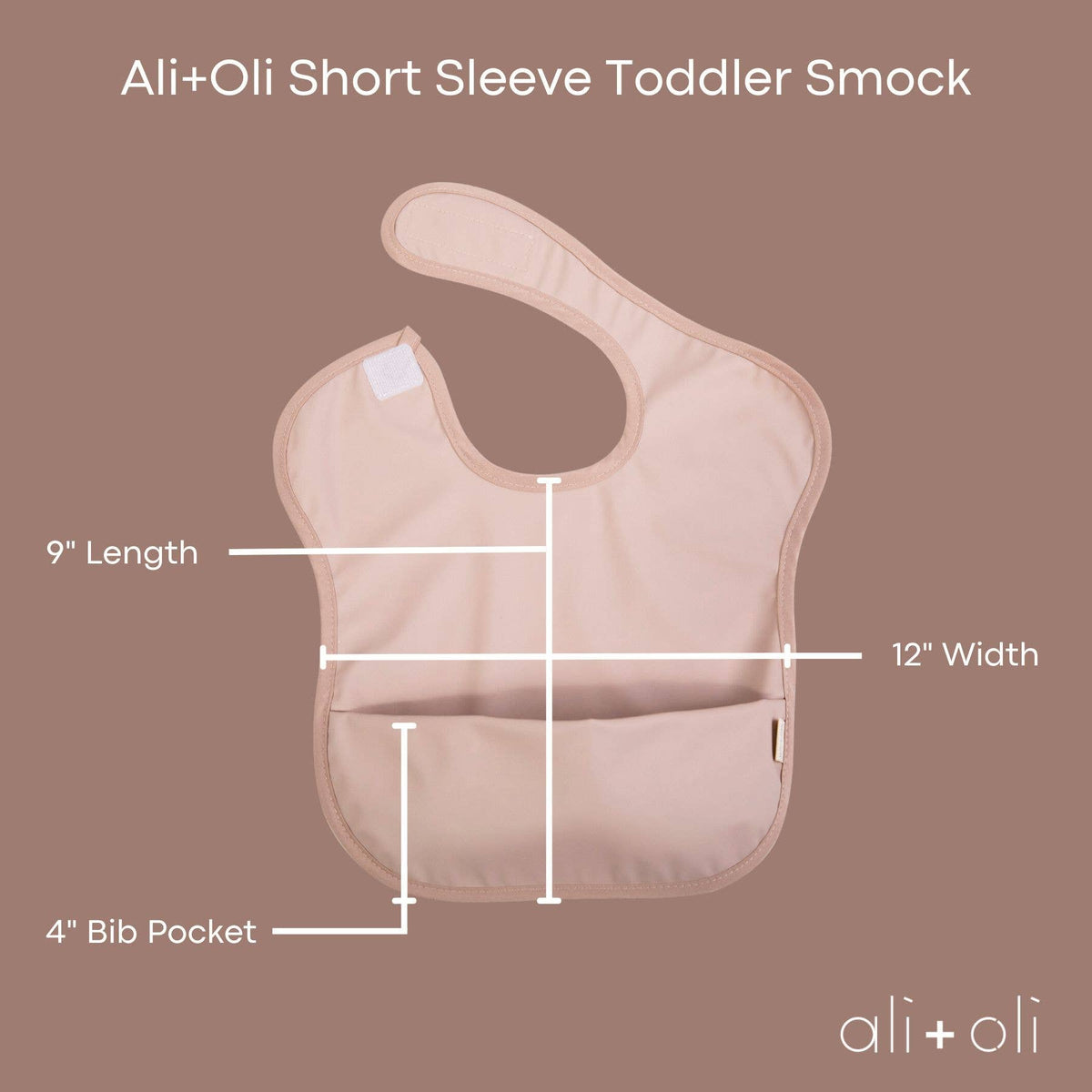 Smock Bib (2-pc) Long &amp; Short Sleeve Set