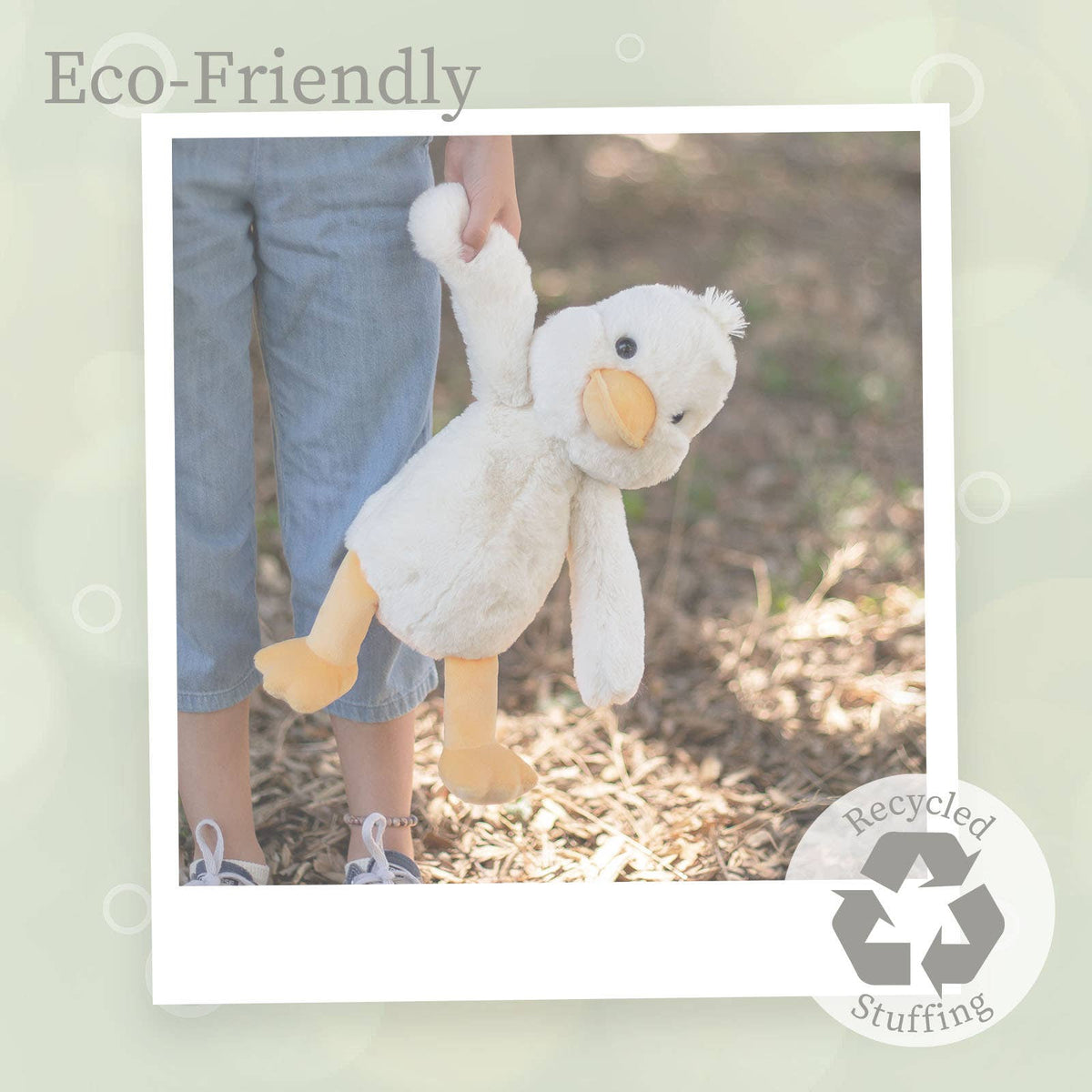 Lushees Off White Duck Plushie