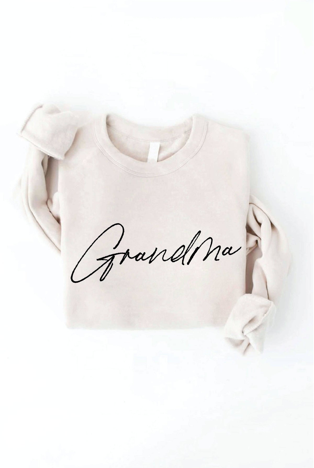 GRANDMA Cozy Sweatshirt - Baby Dill