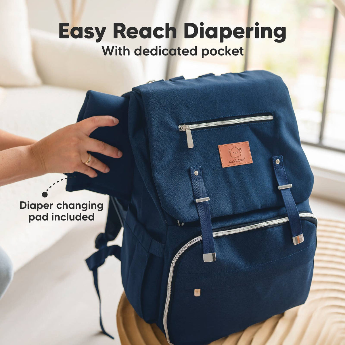 Explorer Diaper Bag Backpack Stroller Straps
