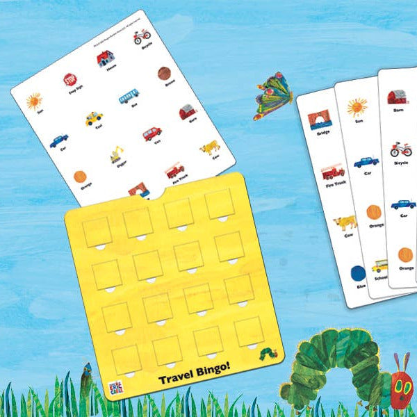 Very Hungry Caterpillar Travel Bingo Game - Baby Dill