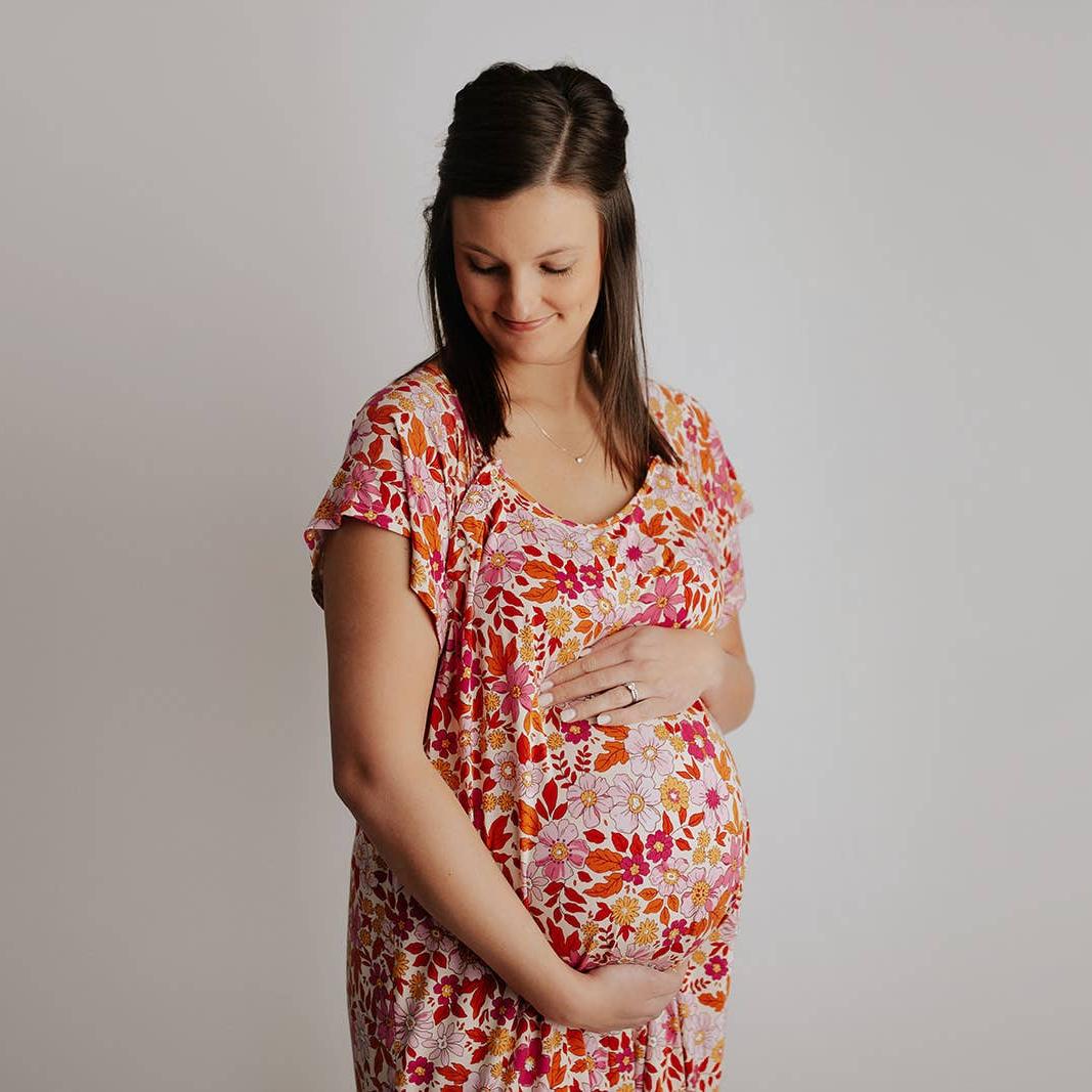 Maternity Mommy Labor and Delivery/ Nursing Gown