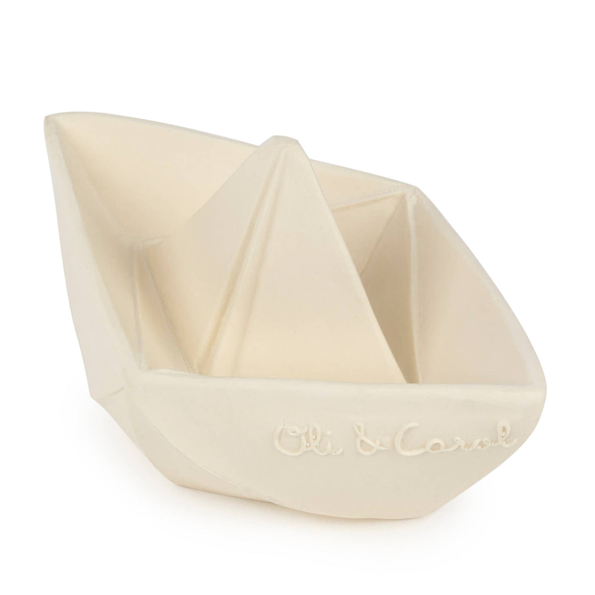 Oli & Carol - Origami Boat White - Baby Dill