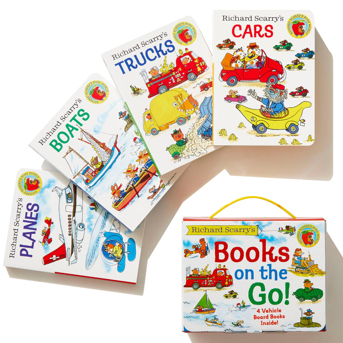 Richard Scarry's Books On The Go Board Set - Baby Dill
