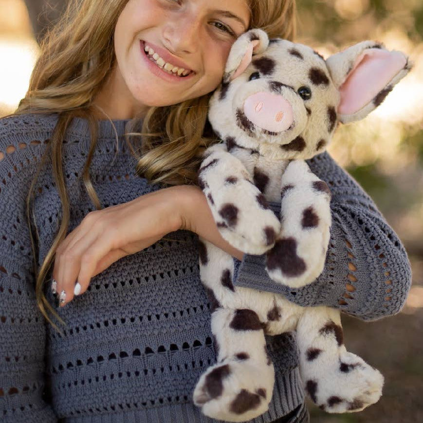 Spots Piggy Plush Stuffie - Baby Dill