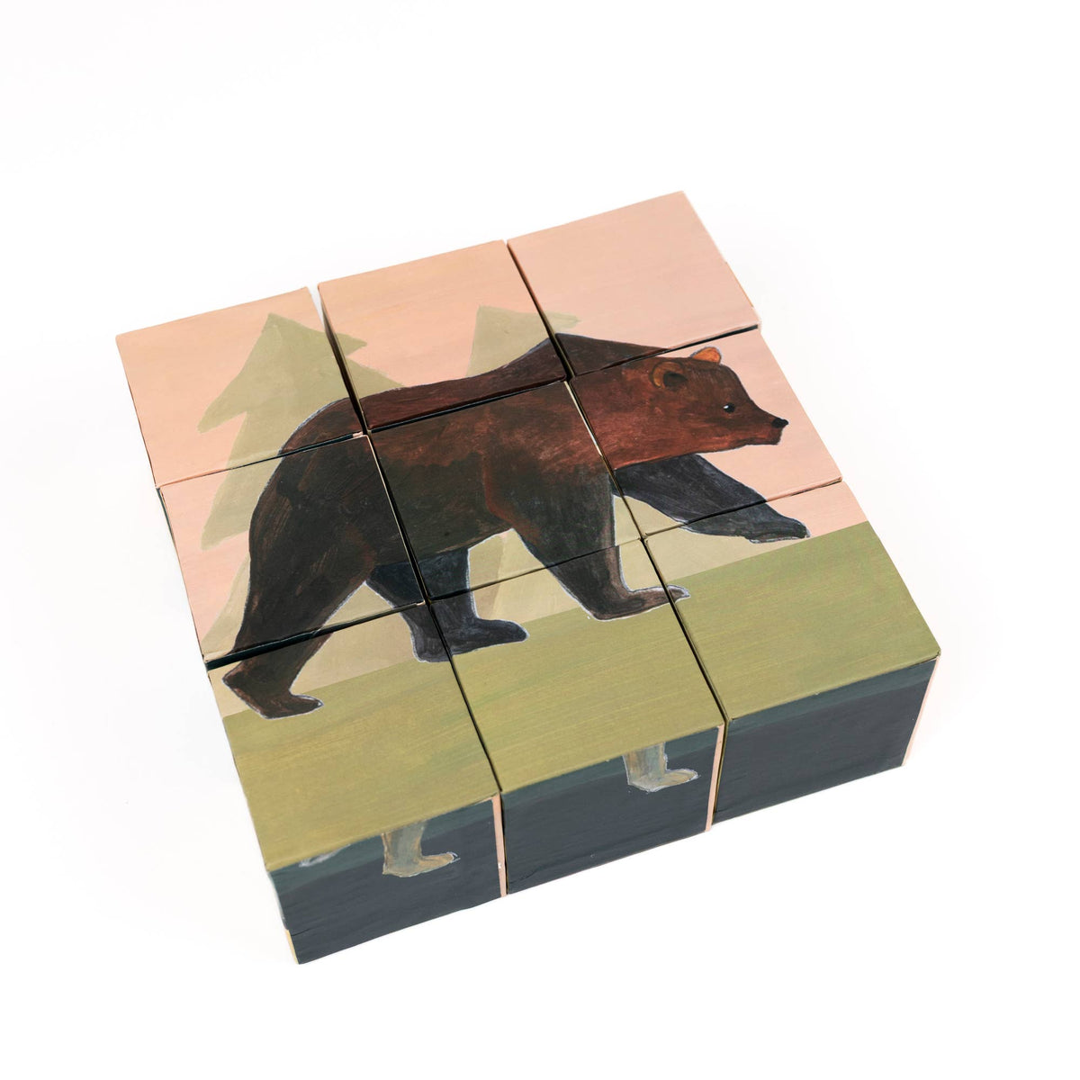 Egmont - Forest Puzzle Cube - Baby Dill
