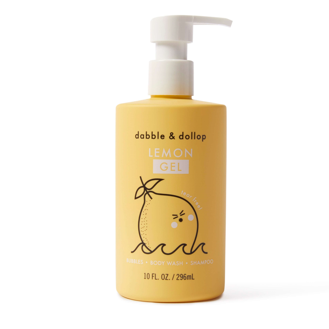 Dabble & Dollop® - Tear-Free Shampoo, Body Wash, & Bubbles - Lemon - Baby Dill