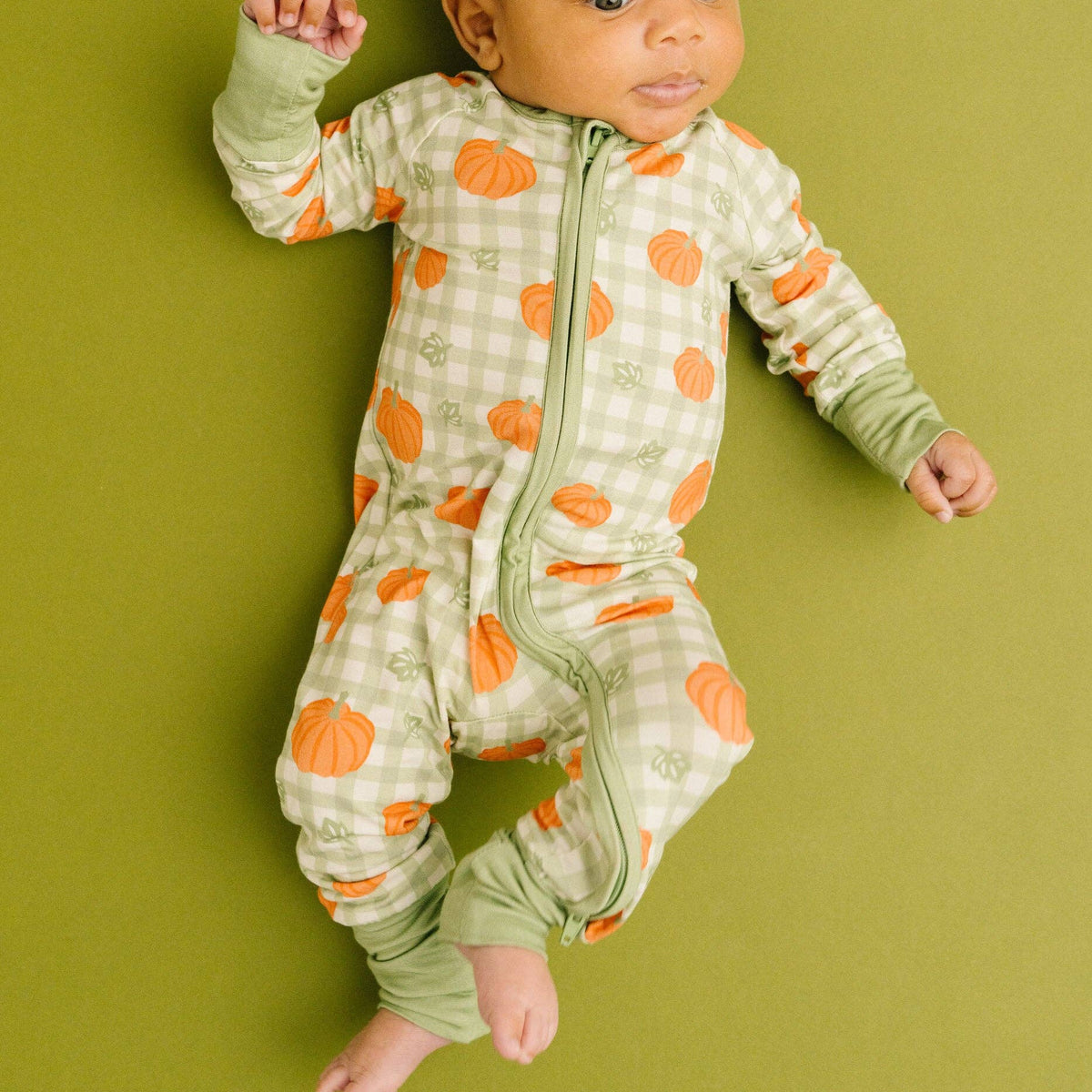 Pumpkin Picnic Double Zip Bamboo Sleeper