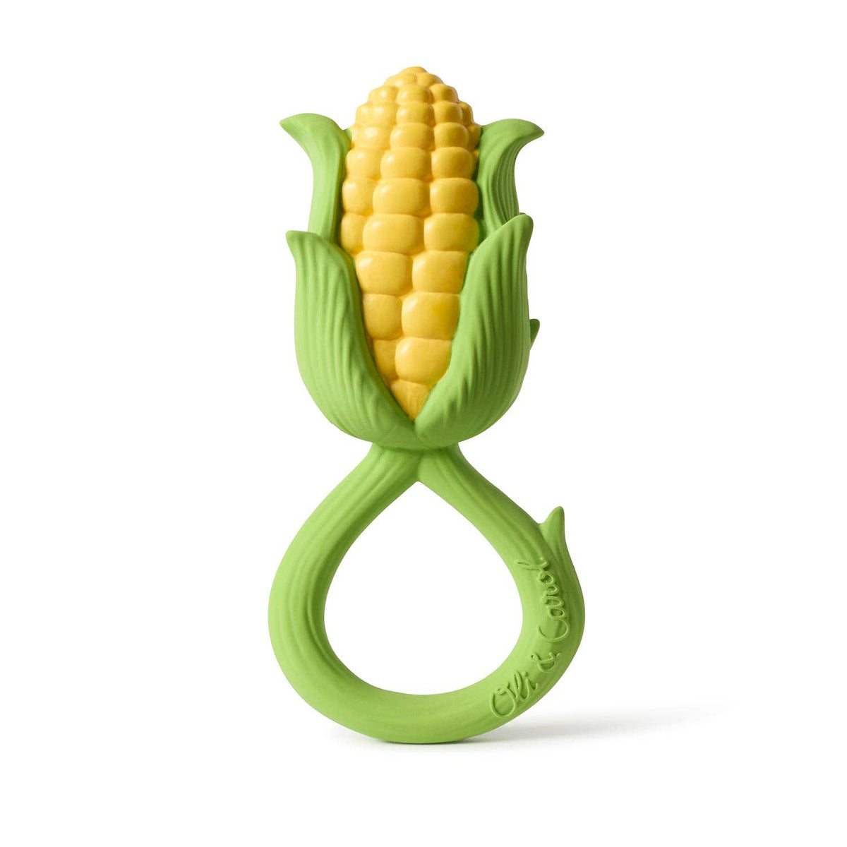Corn Rattle Teether Toy - Baby Dill