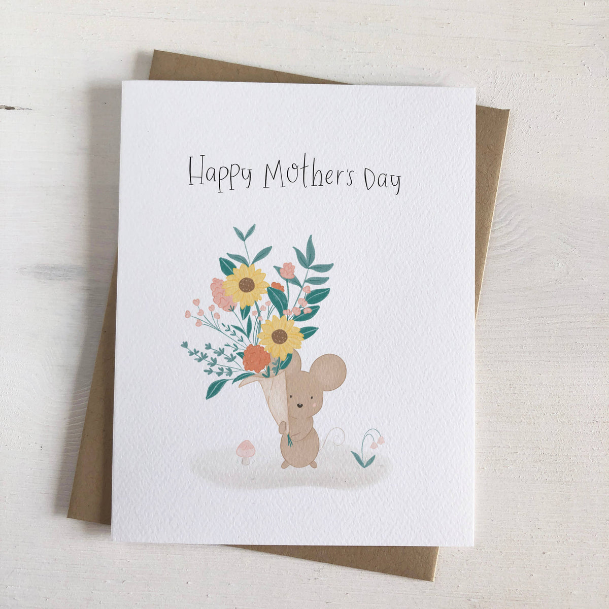 Mother&#39;s Day Mouse Card