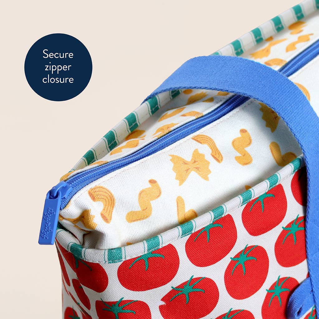 Itzy Ritzy - Itzy Explorer™ Canvas Tote Bag - Baby Dill
