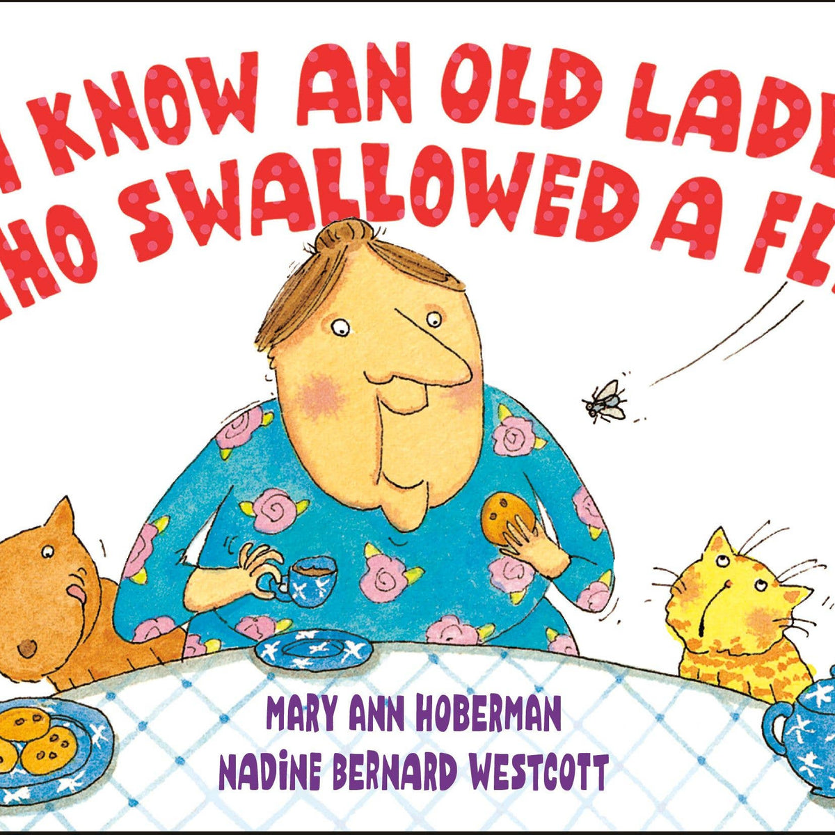 I Know an Old Lady Who Swallowed a Fly Board Book - Baby Dill