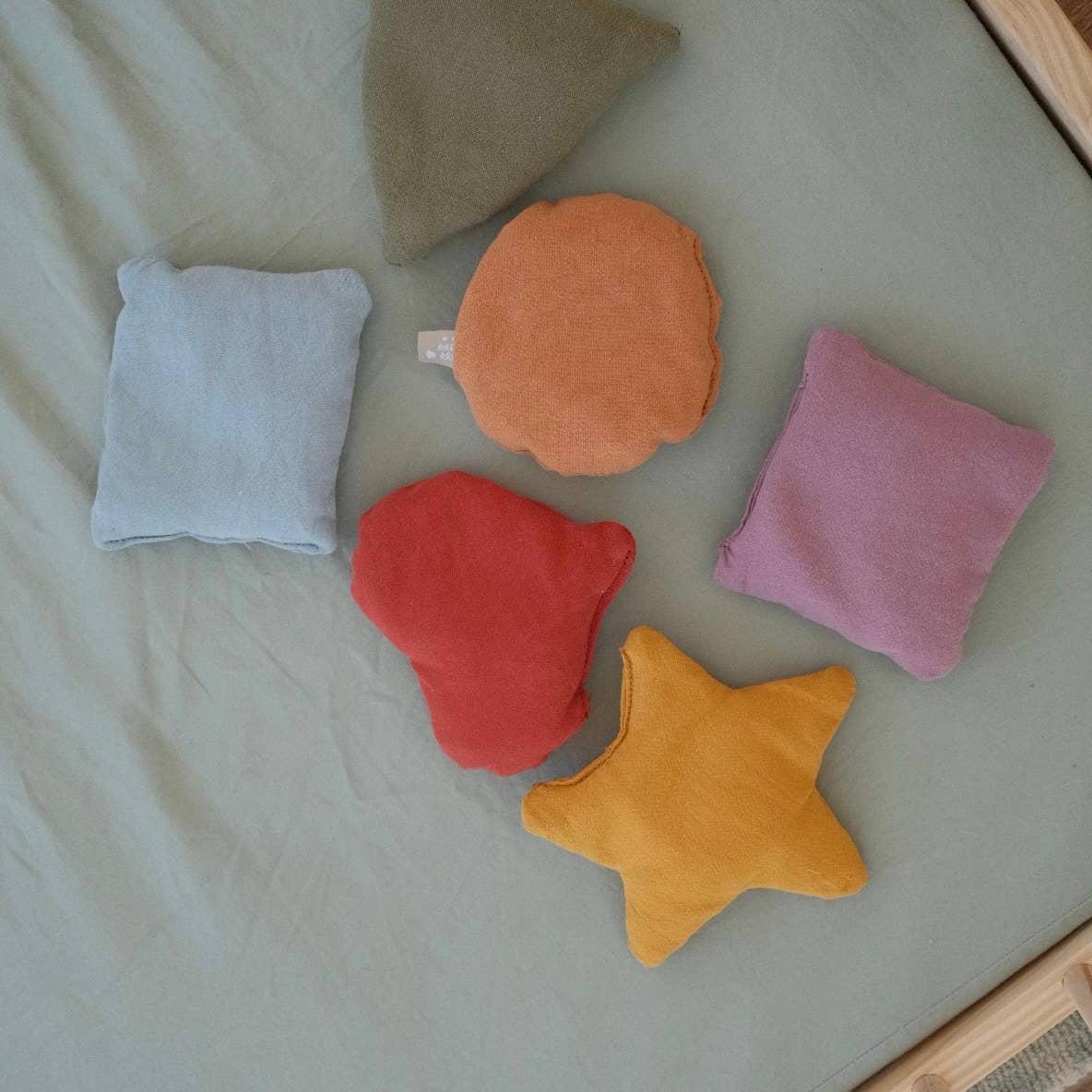 Montessori Shapes Bean Bag Toy - Baby Dill