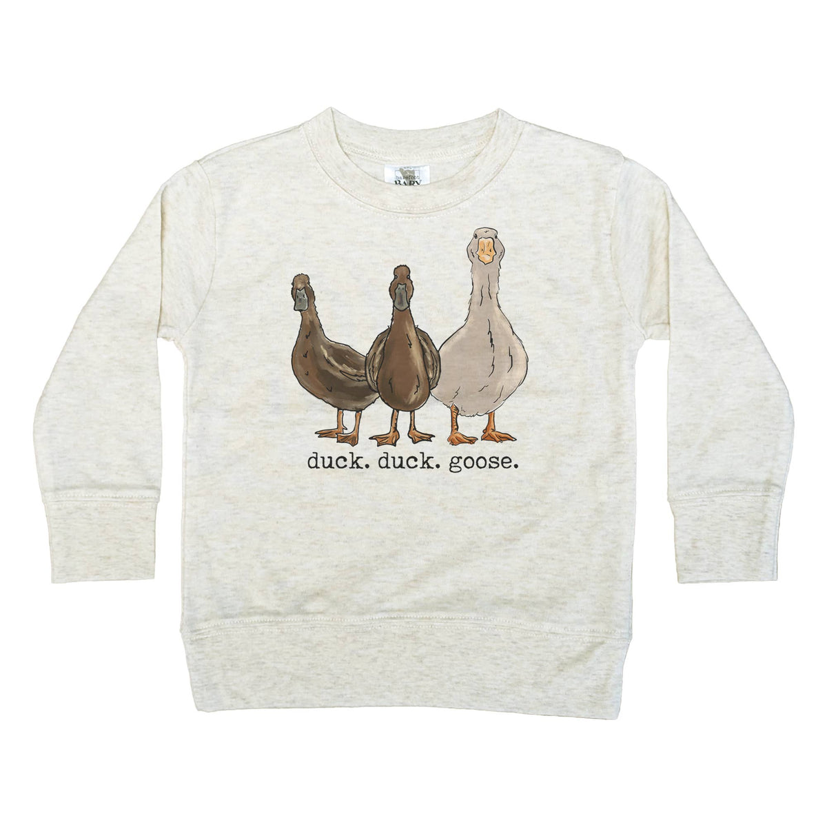 Barefoot Baby - "Duck Duck Goose" Kid Clothing Farm Country Western Toddler - Baby Dill