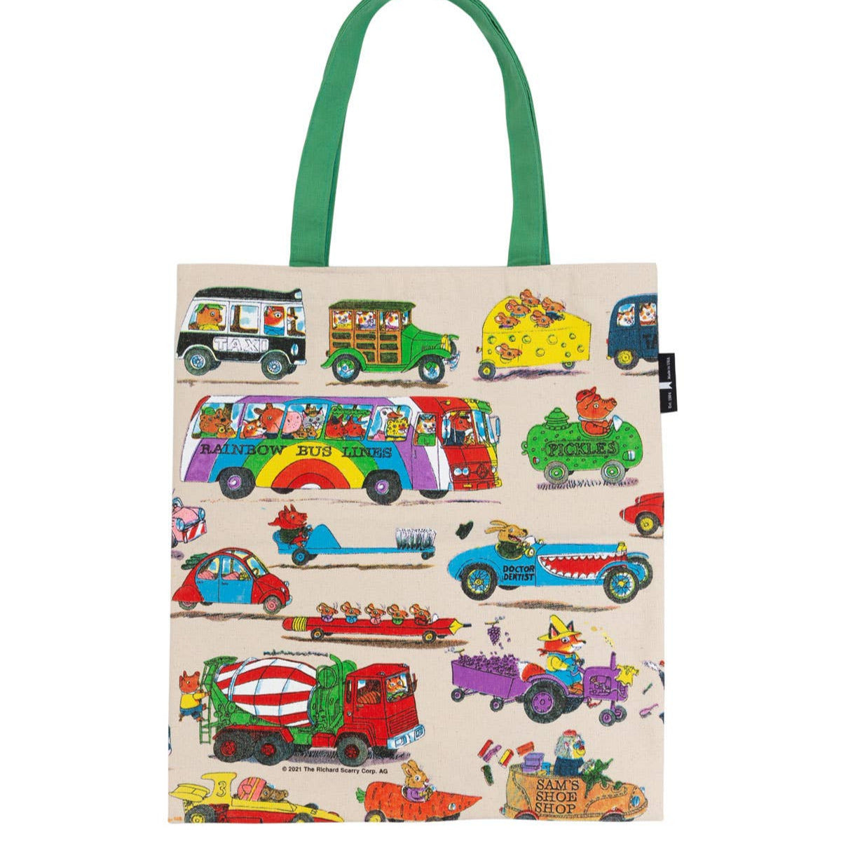 Richard Scarry: Cars and Trucks and Things That Go Tote Bag - Baby Dill