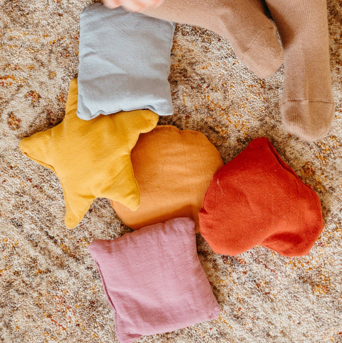 Montessori Shapes Bean Bag Toy - Baby Dill
