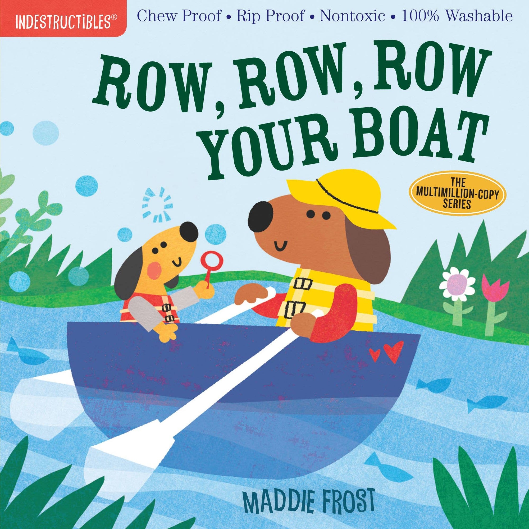 Indestructibles: Row, Row, Row Your Boat Book - Baby Dill