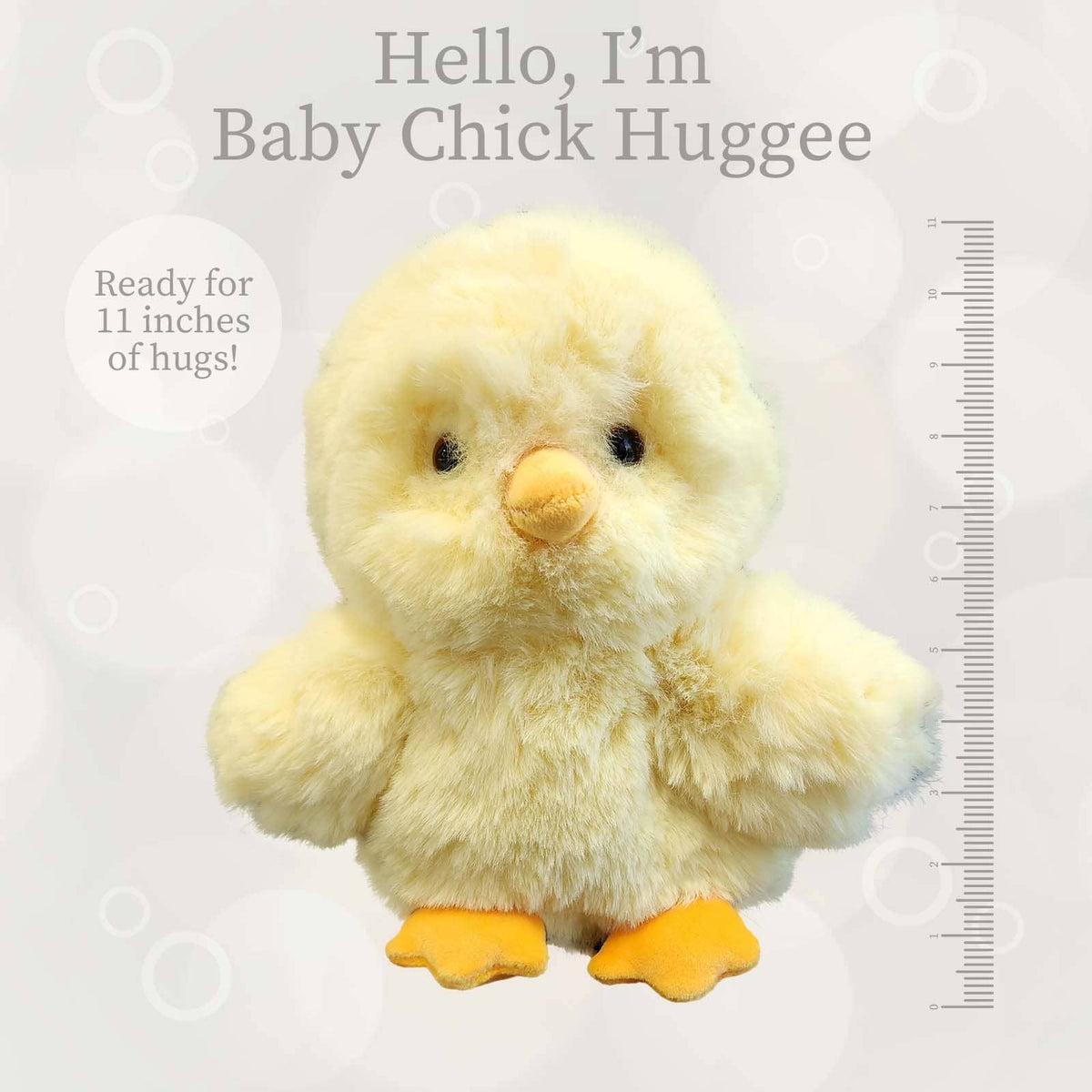 World's Softest Yellow Chick Plushie - Baby Dill