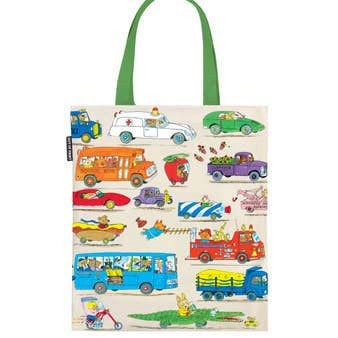 Richard Scarry: Cars and Trucks and Things That Go Tote Bag - Baby Dill