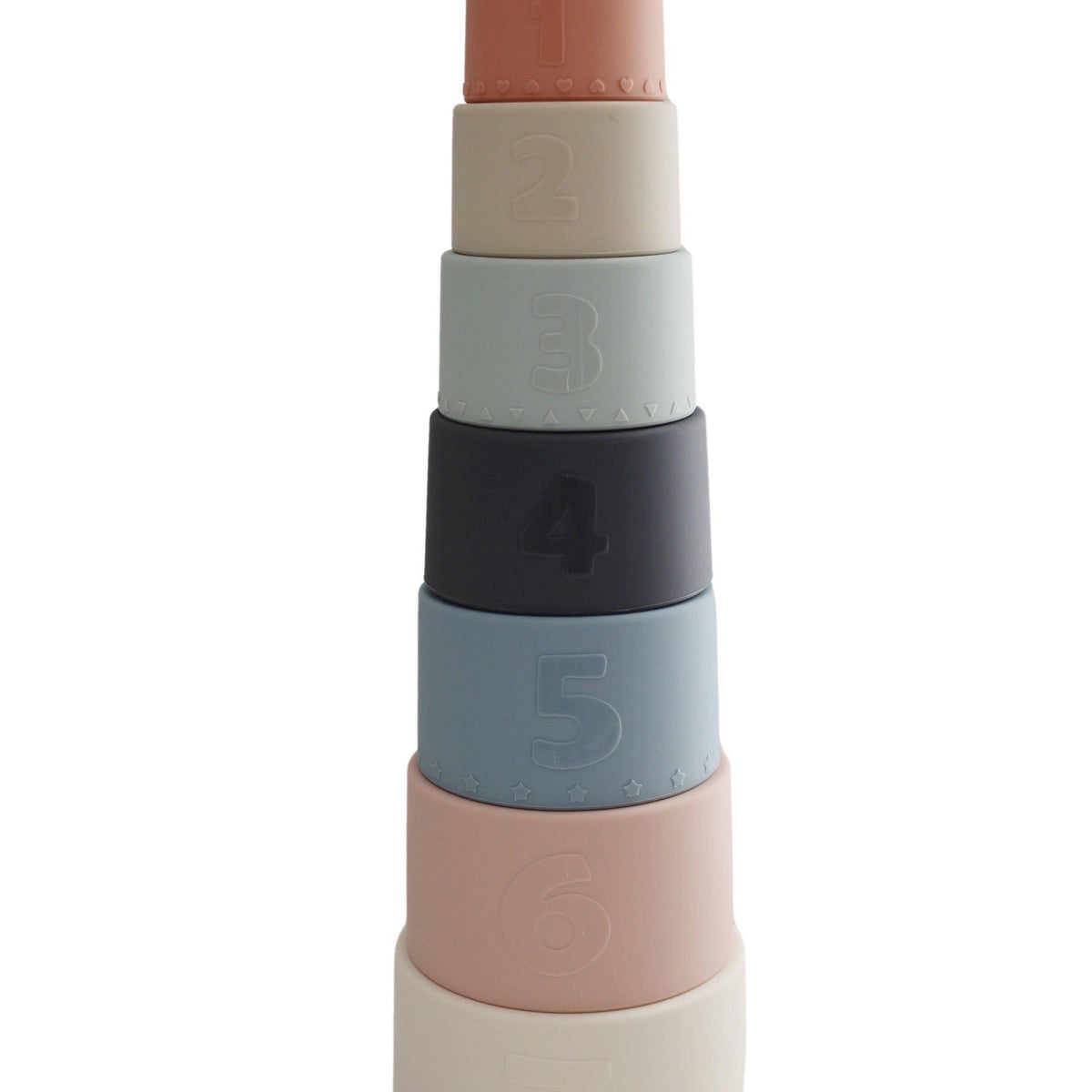 Classic Silicone Stacking Nesting Cups