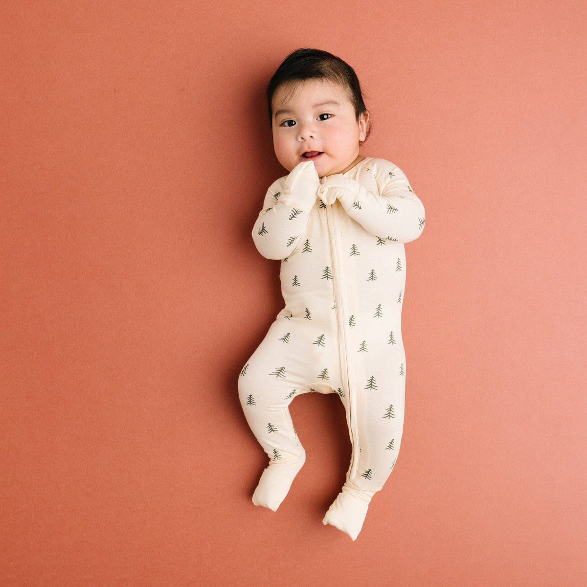 Pine Forest Bamboo Sleeper - Baby Dill