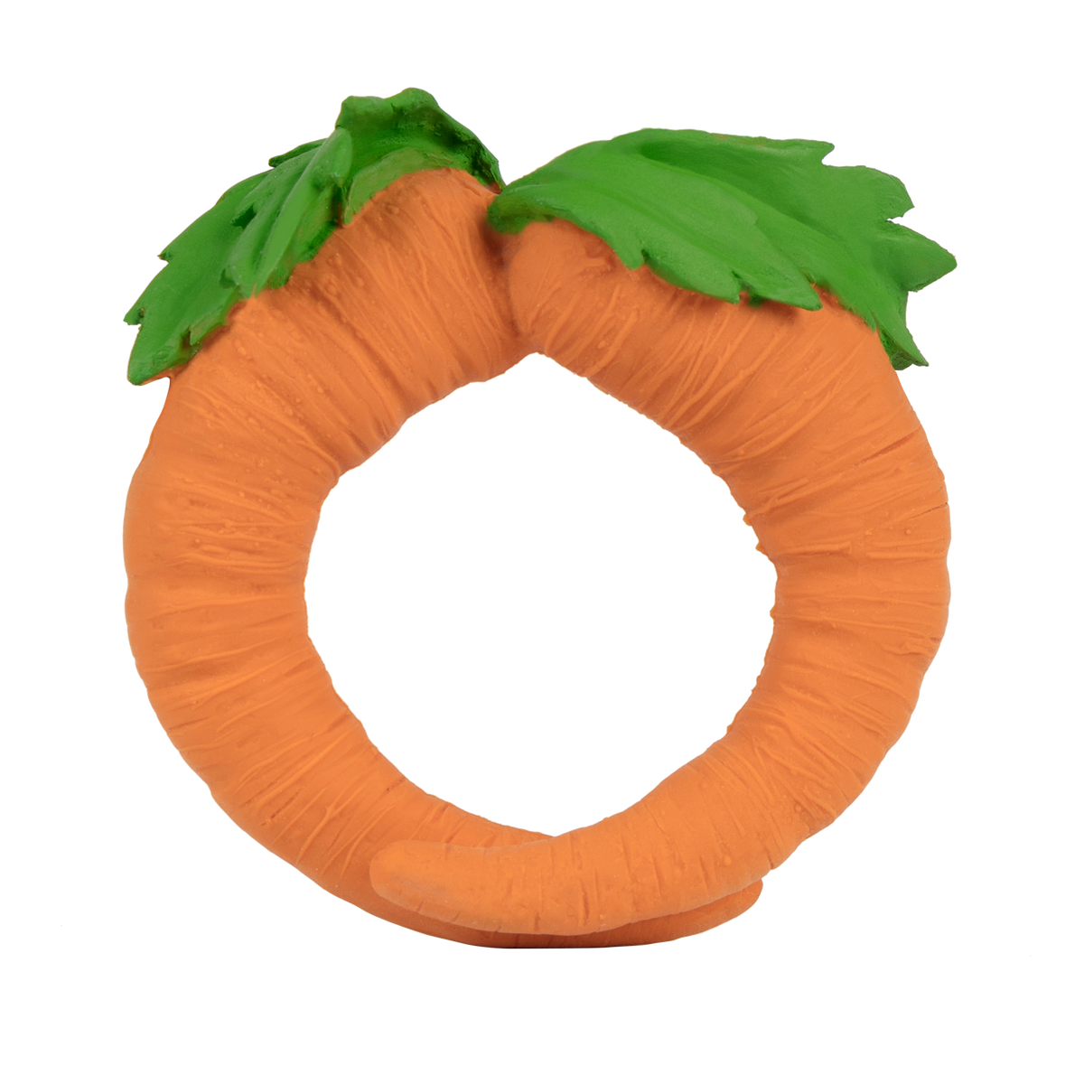 Cathy the Carrot Organic Rubber Teether
