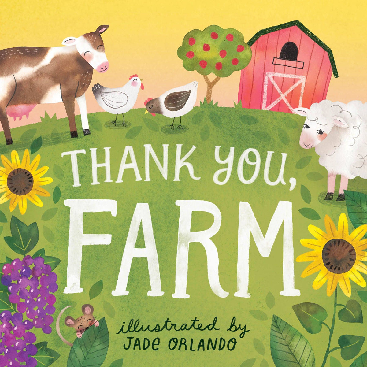 Thank You, Farm Board Book - Baby Dill