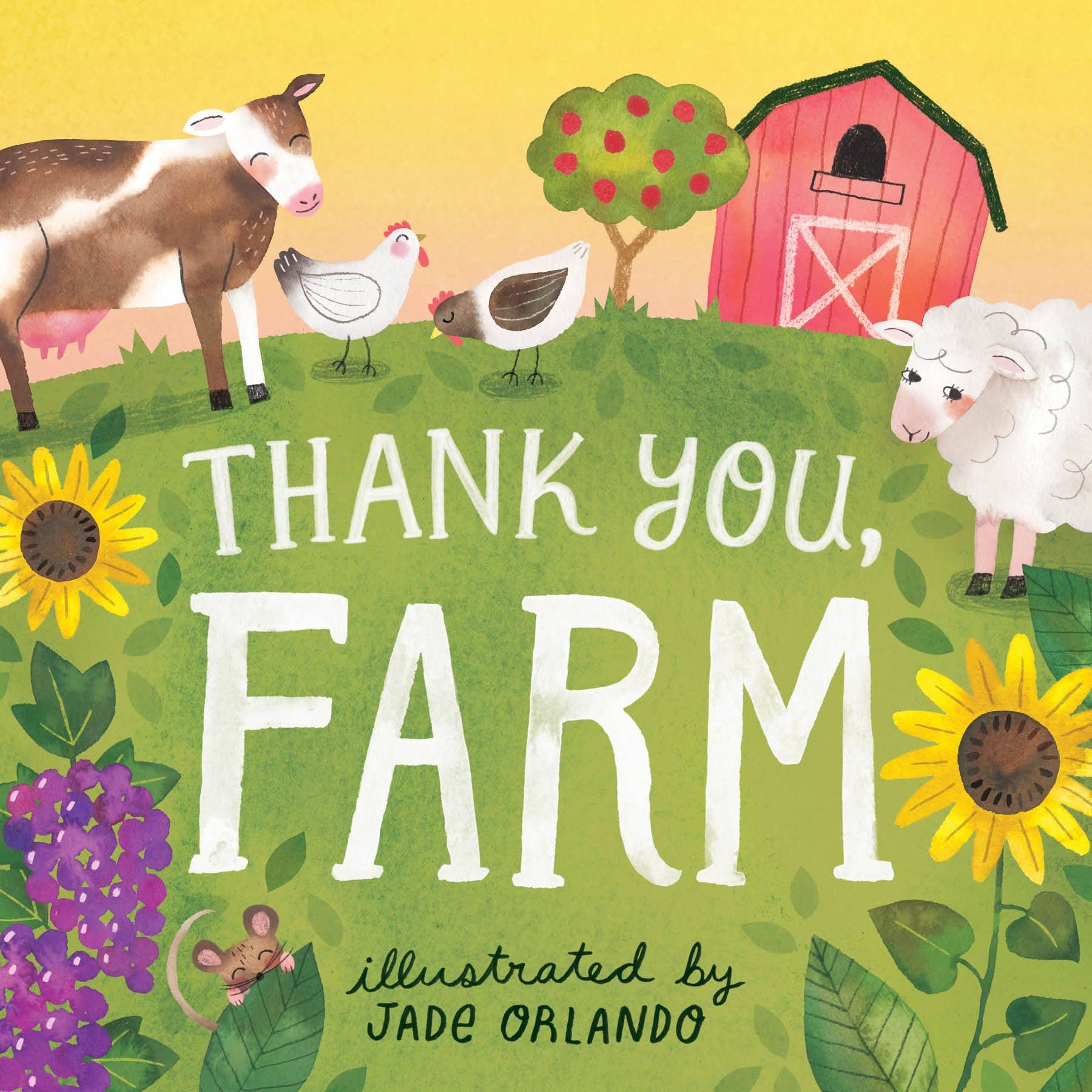 Thank You, Farm Board Book - Baby Dill