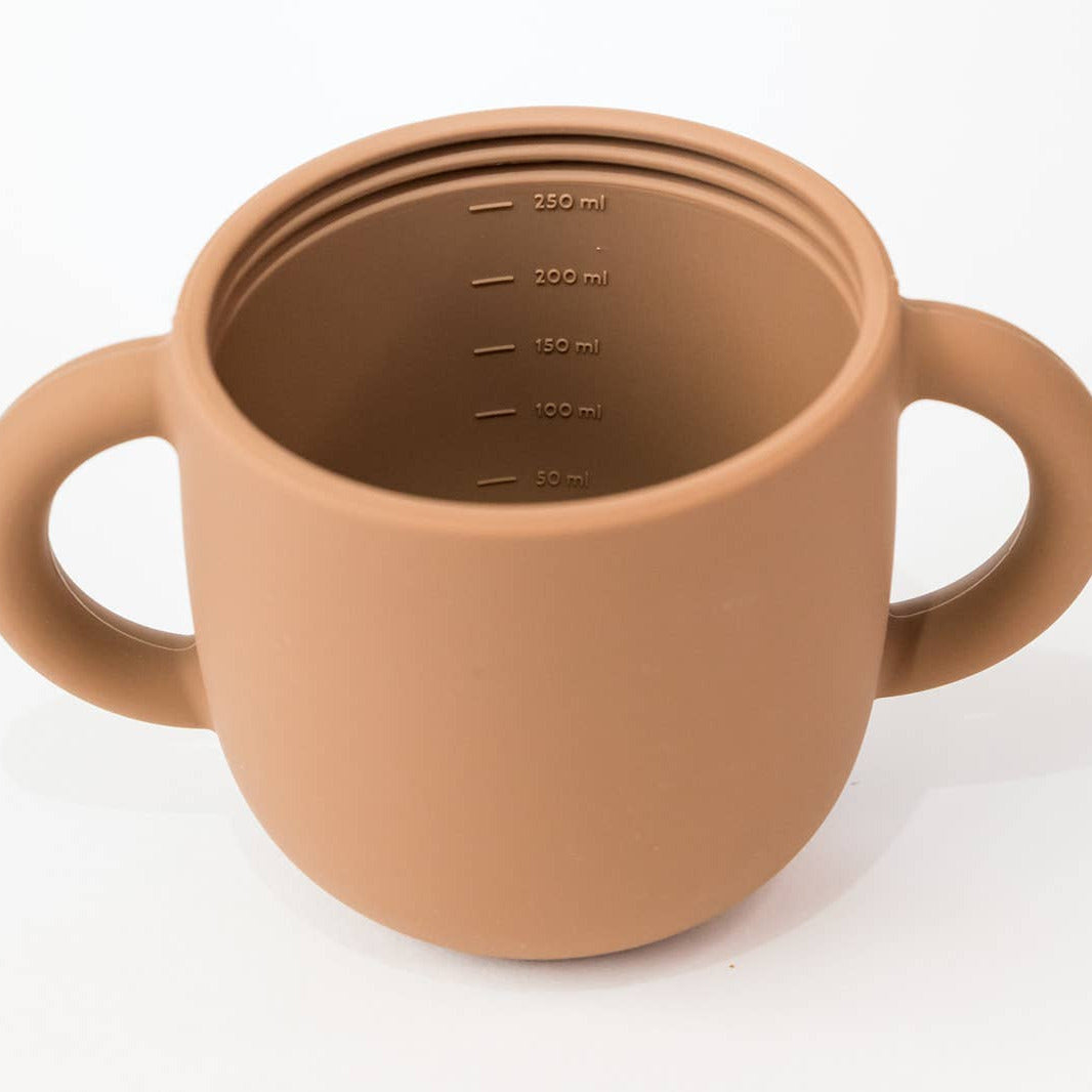 Silicone Snack Cup with Lid - Baby Dill