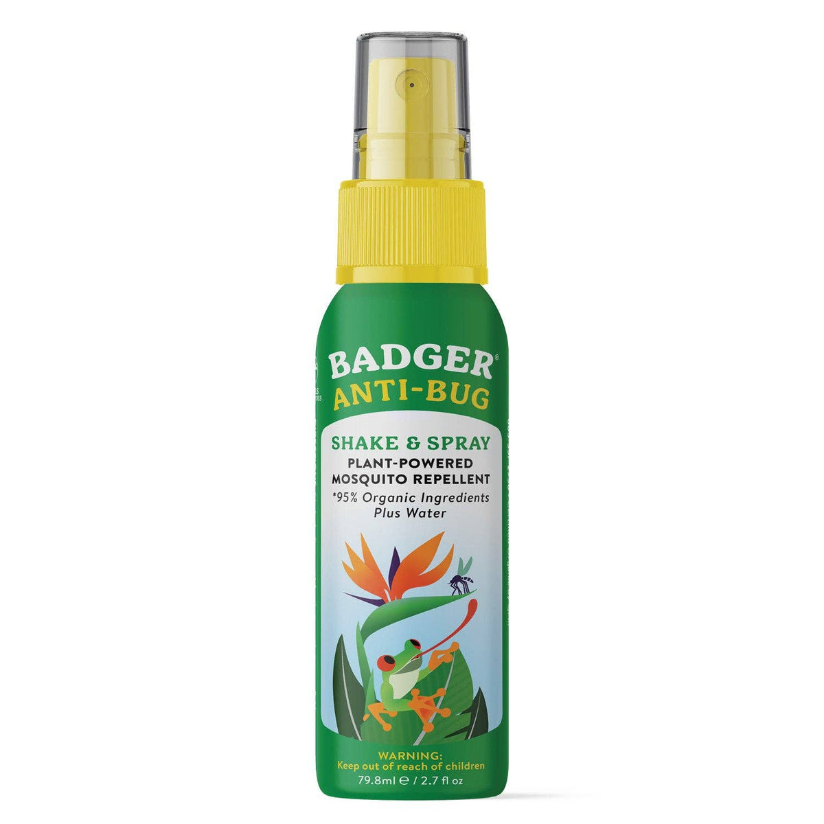 Badger Bug Spray, Mosquito Repellent, Organic & Deet-Free - Baby Dill